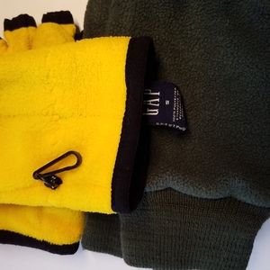 3/$25 GAPKids Gloves (SET of 2 pair) S YELLOW / L GREEN